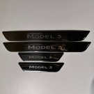 Beskyttelse Dørterskler Tesla Model 3 - 4 Stk thumbnail