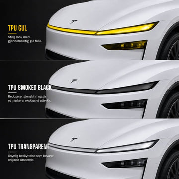 TPU Lyktfolie for Tesla Model Y Juniper 2025+