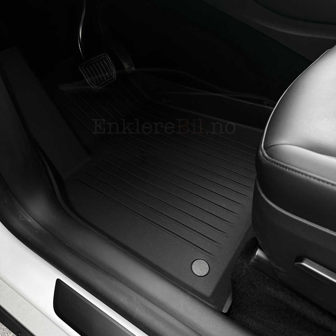Premium gulvmatter til Tesla Model Y 2025+ med perfekt passform