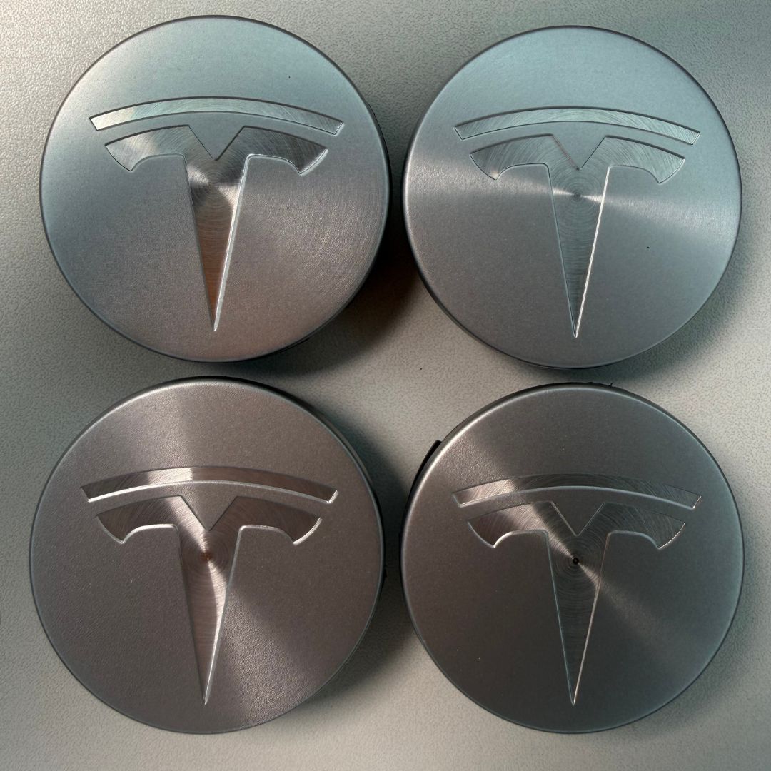 Senterkopper til Tesla Model 3 og Model i sølv