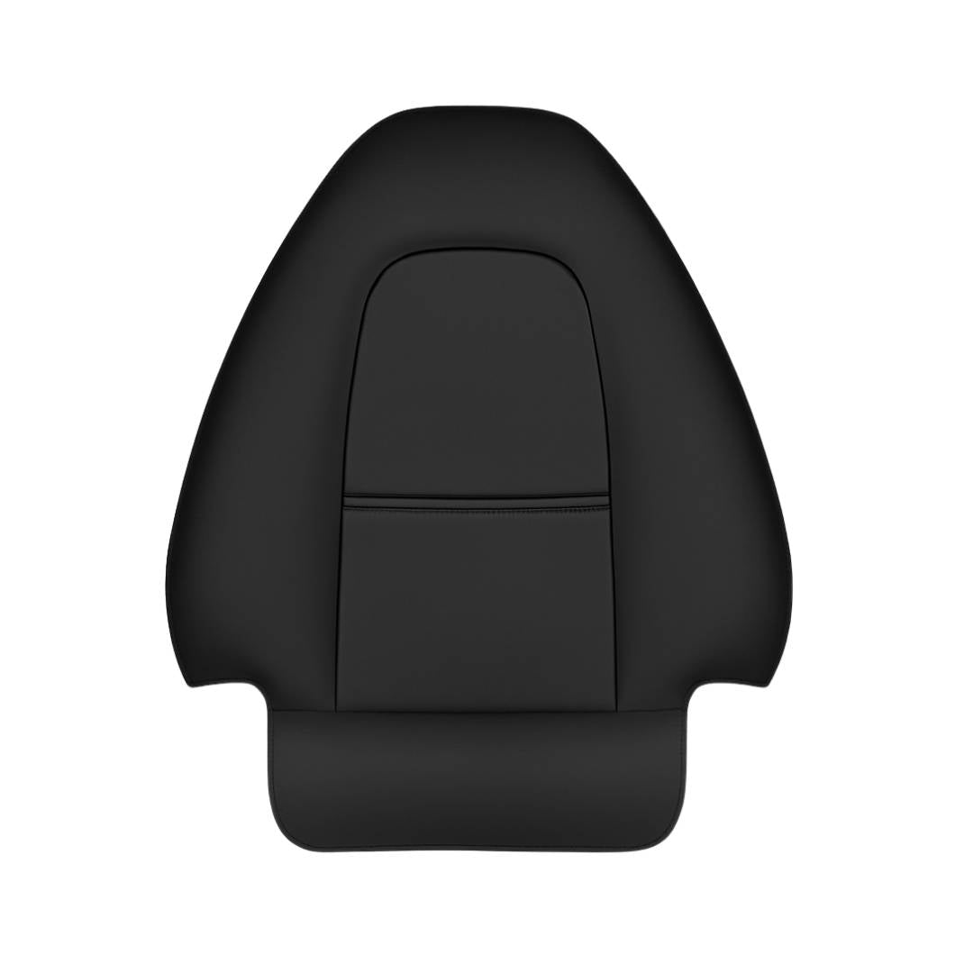 Interiørbeskyttelse for Tesla med sparkebeskyttelse i svart design