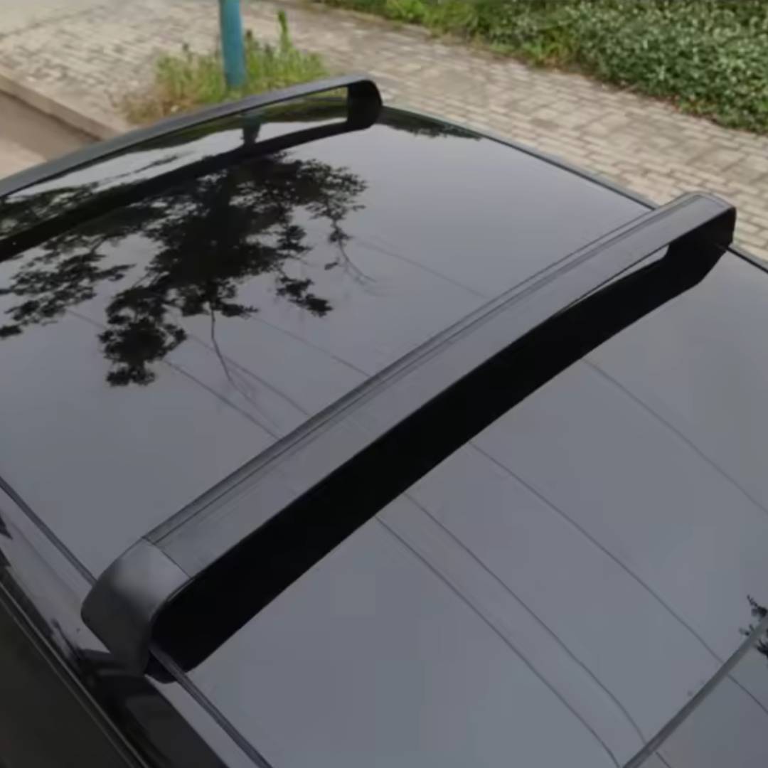 Takstativ montert på Tesla Model Y klar til bruk