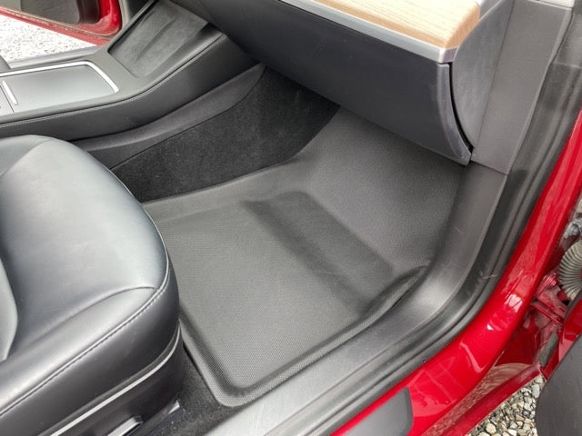 tesla model 3 gulvmatter vanntett