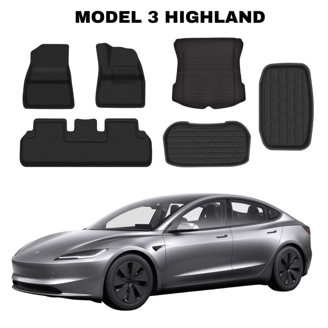 tesla model 3 highland 3d matter komplett sett