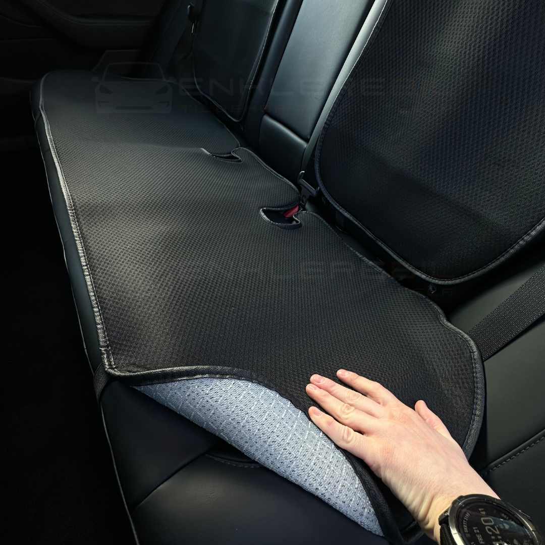 tesla model 3 og y baksete beskyttelse setetrekk
