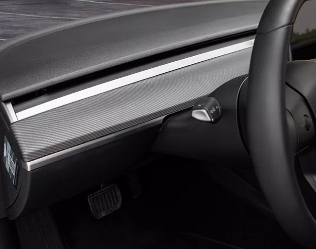 tesla model 3 og y dashbord deksel