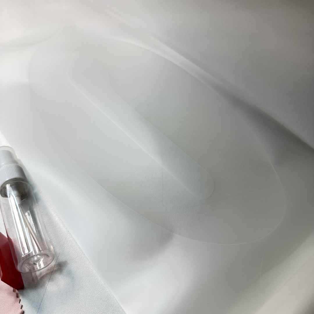 tesla model 3 og y dørhåndtak folie transparent