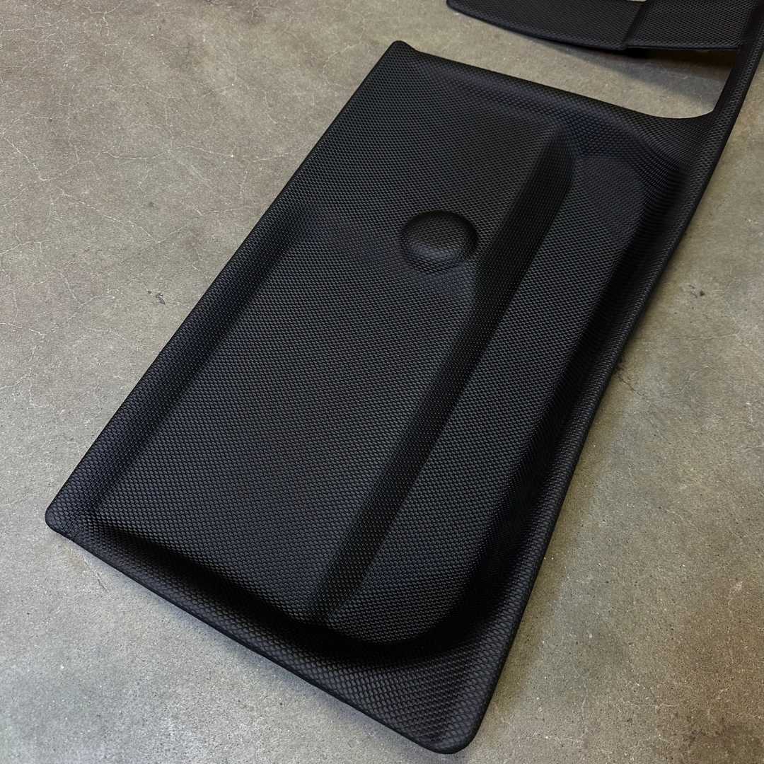 tesla model y 7 seter baksete 3 rad gulvmatte