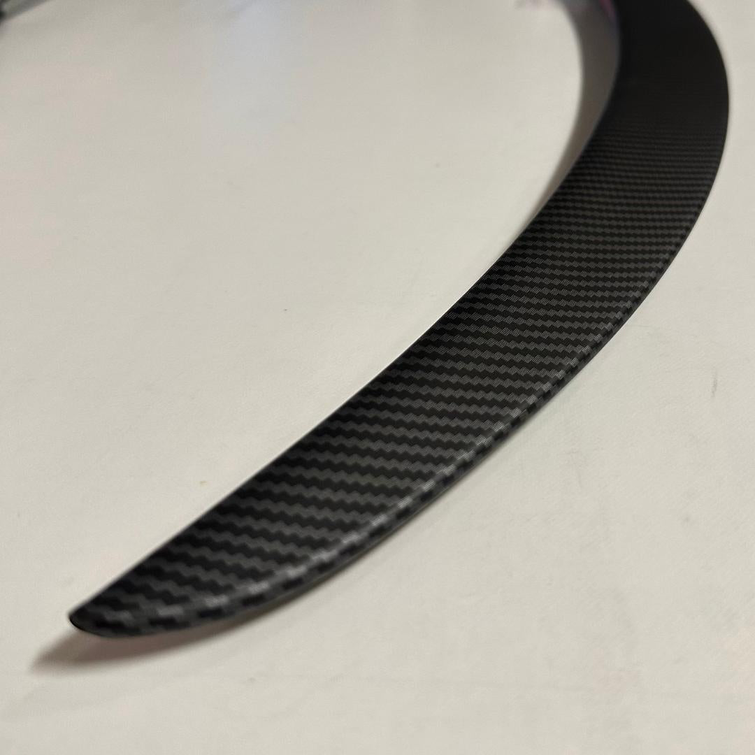 tesla model y bakspoiler karbon look
