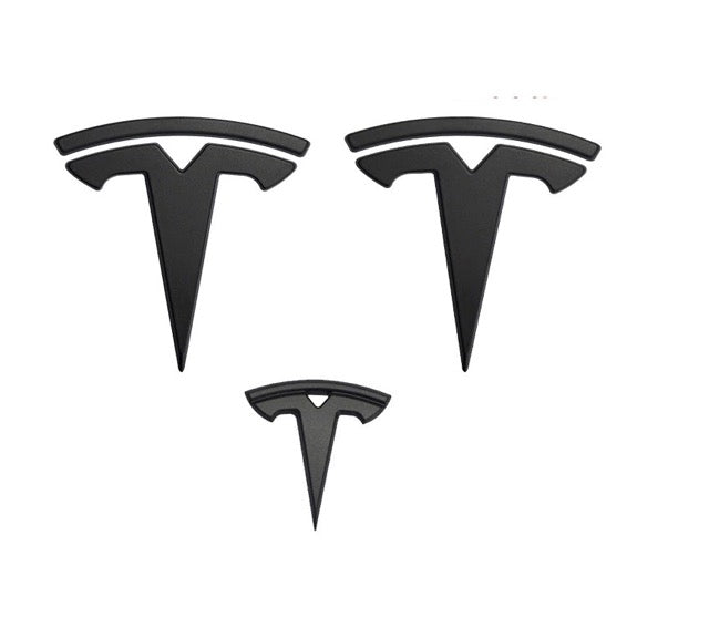 tesla model y emblem kit logo sett