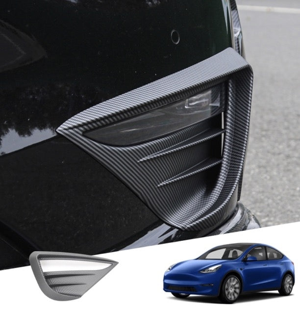 tesla model y eyebrows tåkelys styling