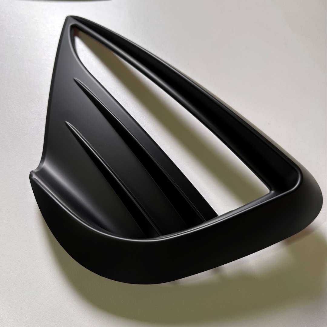 tesla model y front styling lys detaljer
