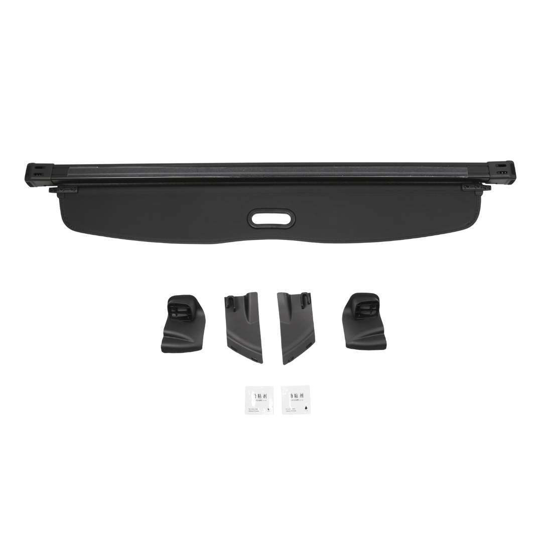 tesla model y juniper 2025 cargo cover skjerming bagasjerom