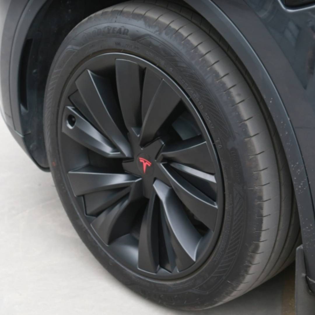 tesla model y juniper 2025 crossflow hjulkapsler