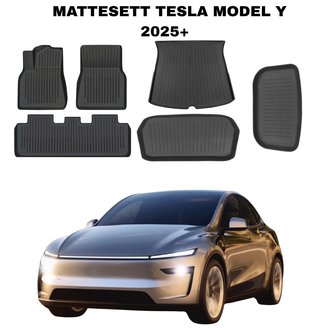tesla model y juniper 2025 premium matter komplett sett