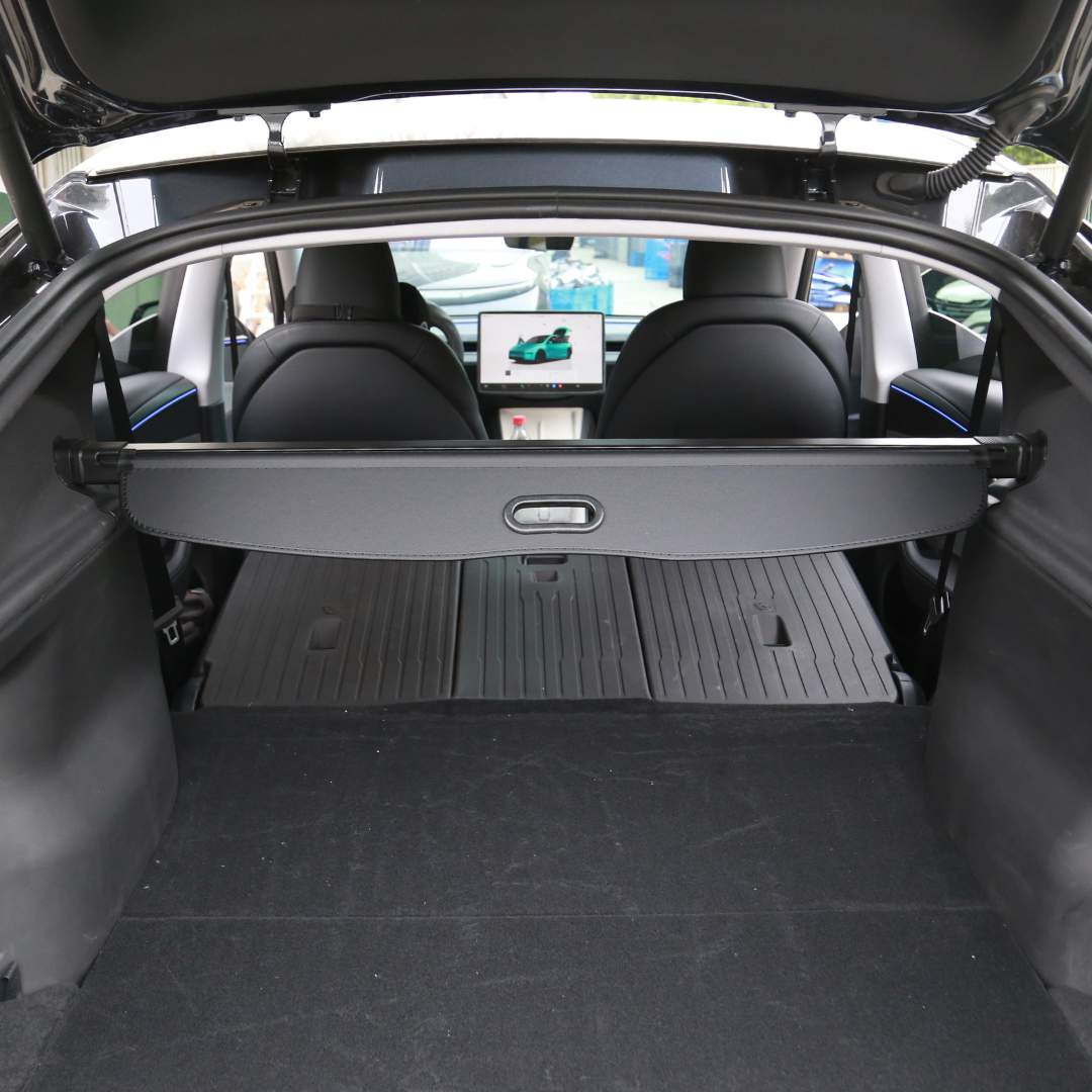 tesla model y juniper bagasjeromsmatte tilpasset passform