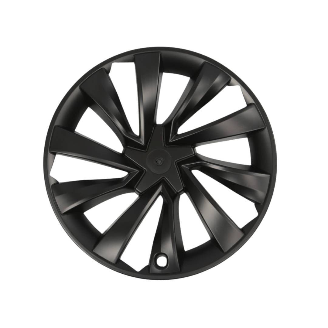 tesla model y juniper crossflow hjulkapsler montering