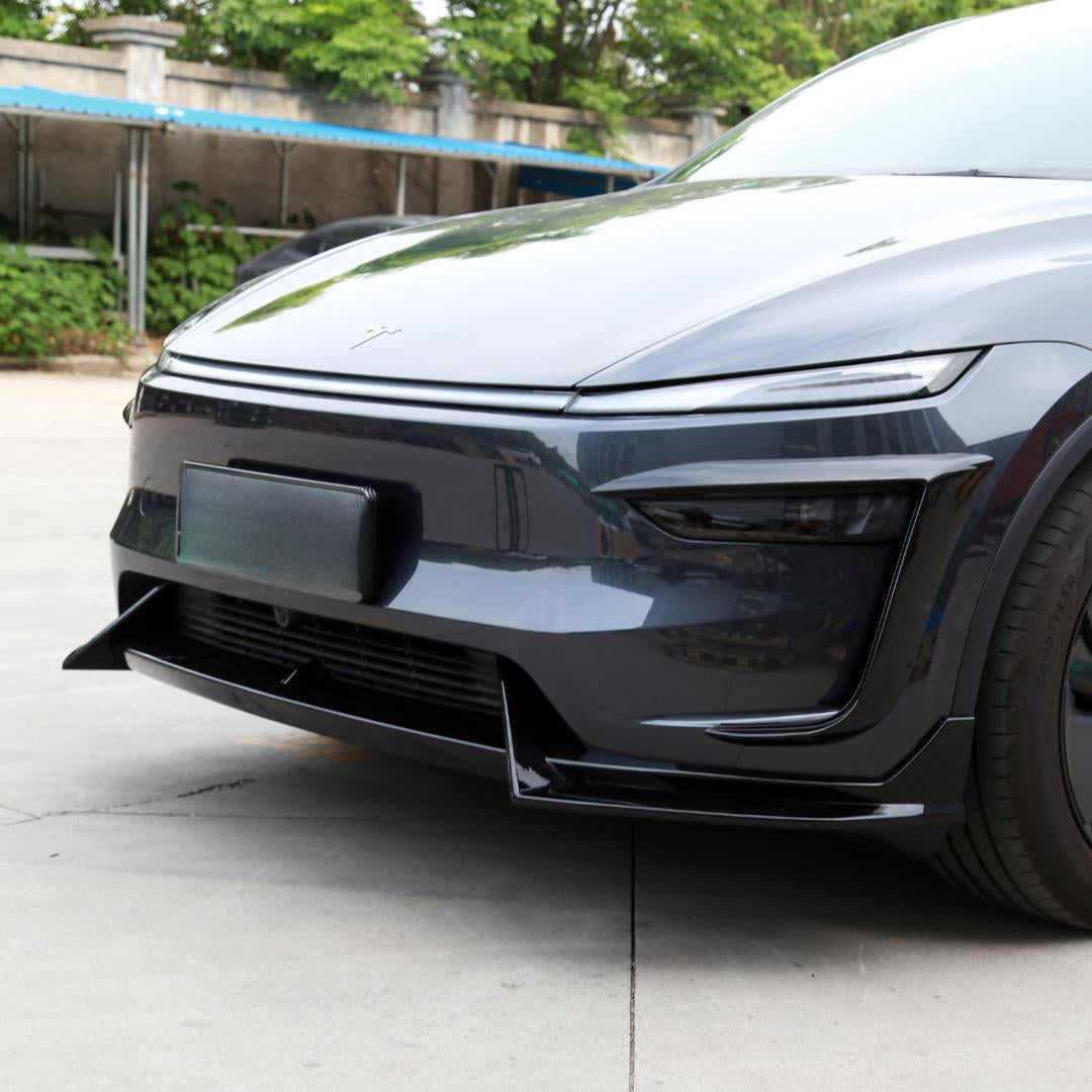 tesla model y juniper front splitter v2 styling