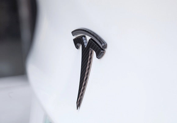 tesla model y logo deksel emblem bytte