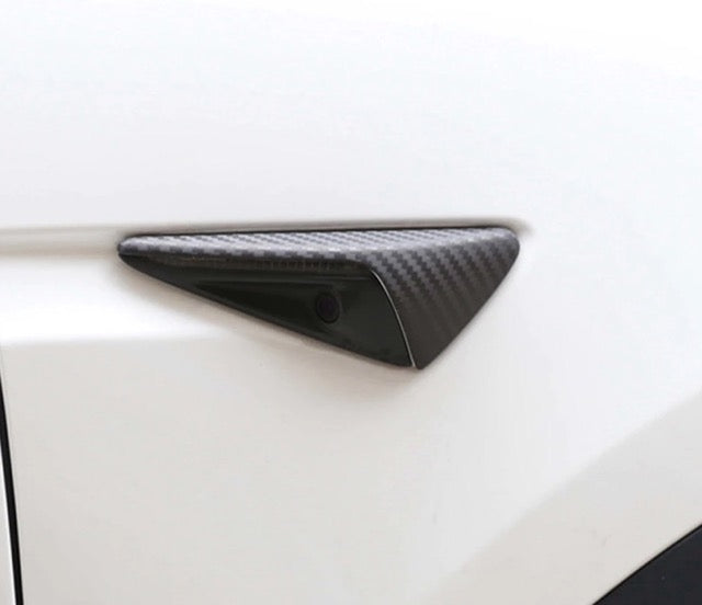 tesla sidekamera karbon deksel